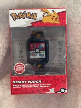 Nintendo Pokémon Kids Smart Watch in Black and Yellow